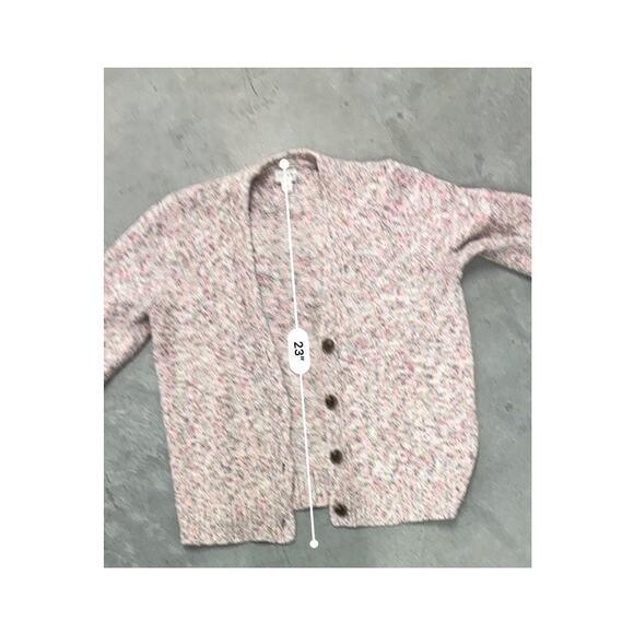 Soft Rainbow Confetti Cotton-Blend J.Crew Cardigan S - Picture 6 of 11